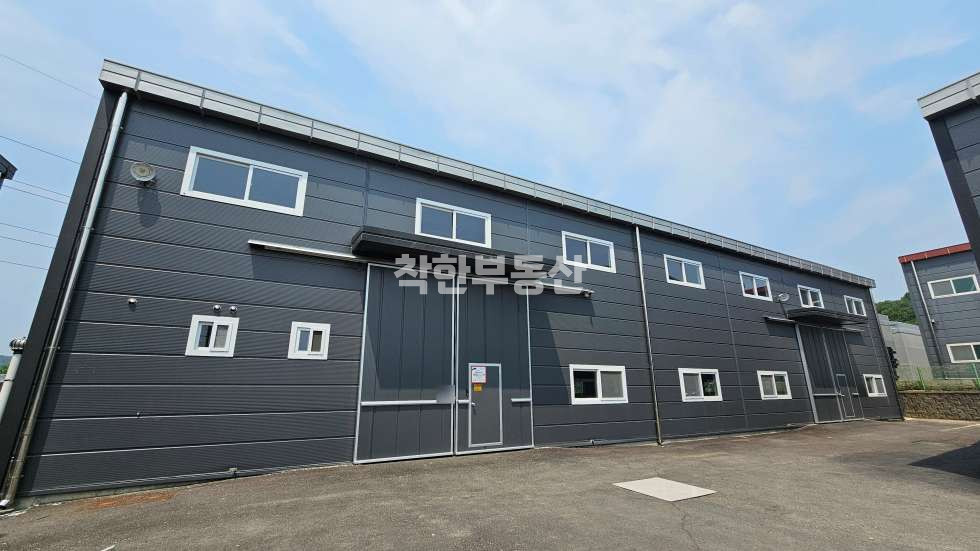 경기 화성만세구 양감면 용소리 주건축물제1동 120평 공장, 전기50kw, 내부사무실ok 월세 매물번호 10115 사진 1