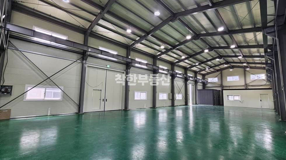 경기 화성만세구 양감면 용소리 주건축물제1동 120평 공장, 전기50kw, 내부사무실ok 월세 매물번호 10115 사진 6